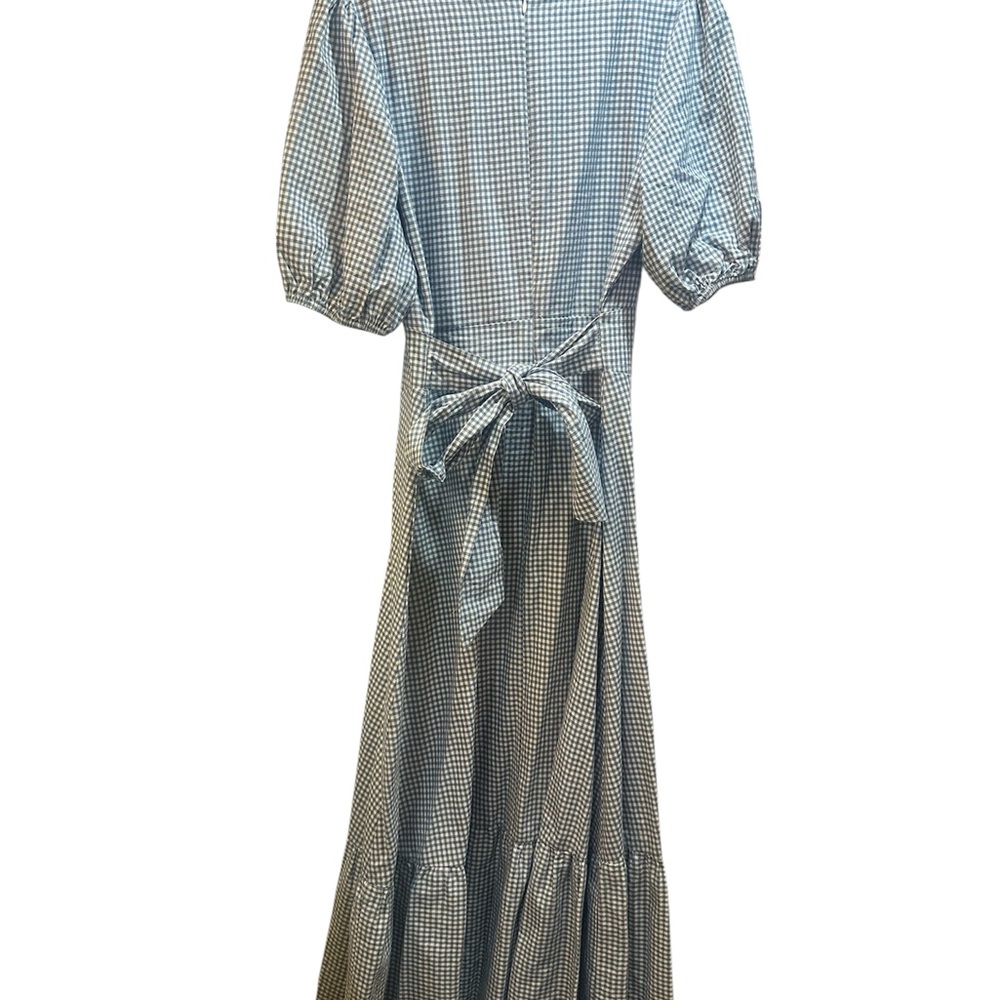 Ivy City Co Hannah Dress in Blue Gingham - Picture 4 of 5